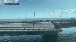 Bridge linking Russia to Crimea damaged News Clip