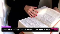 'Authentic' is 2023 Word of the Year News Clip
