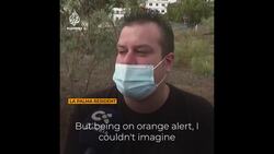 Thousands evacuated after volcano erupts on Spanish island News Clip