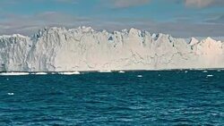 Arctic ocean landscape Stock Footage