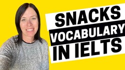 Vocabulary Snacks for Speaking Part 1 - IELTS Energy Podcast 1285 Instructional Video