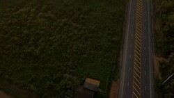 A magnificent aerial of road trip mountain forest and the wildest vegetation, Mekong River. North east in Thailand. Concept of: power, adventure, nature and water. Stock Footage