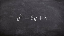 How to factor a trinomial Instructional Video