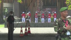 CLEAN : Entrance of G20 venue in Bali as summit kicks off News Clip