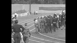 Cunningham, Metcalfe, and Saling win at 1932 NCAA Track and Field Championships News Clip