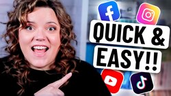 Create Social Media Videos Quick & Easy! Instructional Video