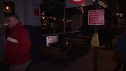 Pub drinkers leaving after 10pm curfew takes effect News Clip