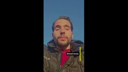 Canadian 'all alone' in Gaza after family evacuates to Egypt News Clip