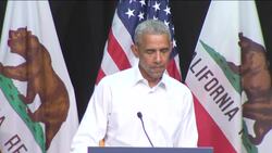 Obama on campaign swing, urges 'sanity' in US politics News Clip