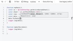 Google Apps Script - Exercise Coding Projects - How to Use App Script for Creating Files on Drive and Tracking Data in Sheets Instructional Video