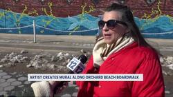 Bronx artist designs new mural along Bronx Riveria News Clip