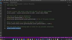 The Art of Doing - Python Network Applications with Sockets - Creating a TCP Client Socket Instructional Video