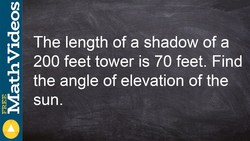 Word Problems with trigonometry and triangles Instructional Video