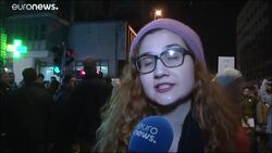 Anti-government protests continue in Serbia for 10th week News Clip