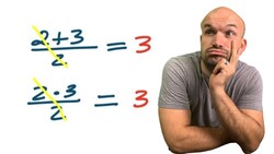 MAJOR mistake with Simplifying Rational Expressions Instructional Video