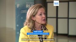 European Investment Bank should play key role to boost confidence in green investments, Calviño says News Clip
