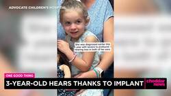 One Good Thing: 3-Year-Old Hears Thanks to Implant News Clip