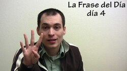 How to say, "It's none of your business!" in Spanish (Día 4) Instructional Video