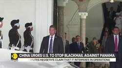 China Refutes Pete Hegseth's Claim That It Interferes In Operations News Clip