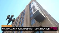Twitter Pulls Check Mark From Main New York Times Account News Clip