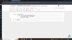 Python for OOP - The A to Z OOP Python Programming Course - Exercise 2 on Methods Instructional Video