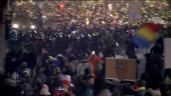 Massive protests in Romania against government News Clip