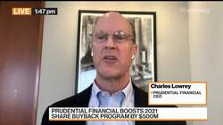 Prudential Financial CEO on First Quarter, Overhaul, Office Return News Clip