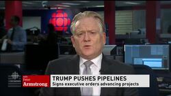 Trump's pipeline orders News Clip