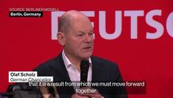 Scholz's SPD Concedes Defeat to CDU's Merz in Election News Clip