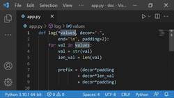 The Ultimate Guide to Python Programming With Python 3.10 - Arbitrary Keyword Arguments Instructional Video