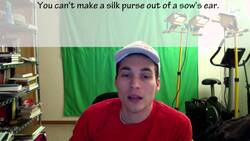 How to say "You can't make a silk purse out of a sow's ear" in Spanish (Día 118) Instructional Video