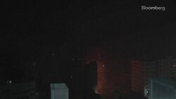 Explosions as Israel Strikes Gaza, Building Collapses News Clip