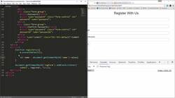 The Full Stack Web Development - JavaScript Form Validation - Form Project Instructional Video