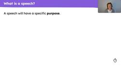 What is a speech? Instructional Video