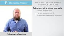 Principals for Internal Controls - Financial Accounting Instructional Video