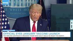 Health Official Says Vaccine To Be Ready In January, Not This Month News Clip