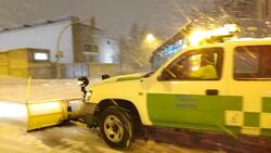 Record snowfall blankets Spain bringing transport in and out of Madrid to a standstill News Clip