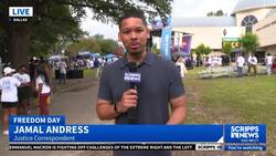 Juneteenth celebrations across the U.S. commemorate the abolition of slavery News Clip