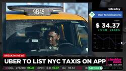 Uber Is Now Listing NYC Taxi’s on Its App News Clip
