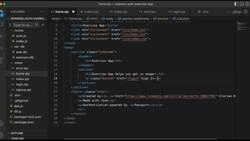 Express Framework Fundamentals - Secure Sign-Up with Auth0 and Node.js - User Experience Update with Homepage Instructional Video