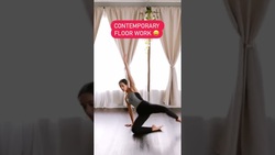 Contemporary Floor Work! 🔥 #shorts Instructional Video