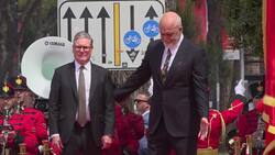 Prime Minister Sir Keir Starmer in bilat meeting with Albanian his counterpart News Clip