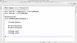 Master Hibernate and JPA with Spring Boot in 100 Steps - FAQ 1 - When does Hibernate send updates to the database? Instructional Video