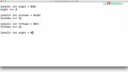 Java Programming for Complete Beginners - Java 16 - Step 02 - Java Integer Data Types - Puzzles - Octal, Hexadecimal, Post and Pre Integer Instructional Video