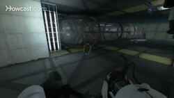 Portal 2 Walkthrough / Chapter 4 - Part 5: Escaping the Test Instructional Video