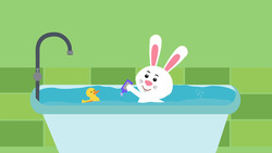 Bath Time For Romi Instructional Video