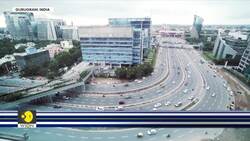 Viral: Gurugram's 'cone of shame' | Foreigners clean dirty roads, hold placards with messages News Clip