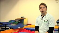 How to Walk on a Balance Beam in Gymnastics Instructional Video