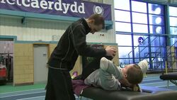 Holly Bleasdale at training News Clip