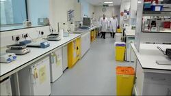 Boris Johnson Lab Tour News Clip